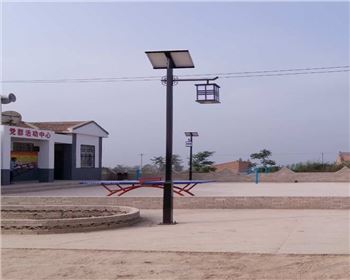 陜西太陽能路燈-陜西咸陽淳化路燈項目