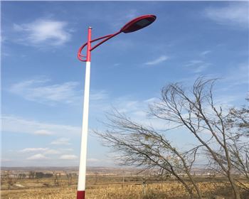 寧夏農村道路路燈-寧夏榆林市橫山縣泗源溝村路燈工程