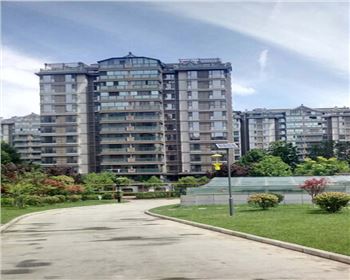 寧夏太陽能殺蟲燈-寧夏省西安市曲江南湖小區路燈項目