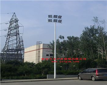 寧夏升降式高桿燈-寧夏省西安市灞橋電廠高桿燈項目