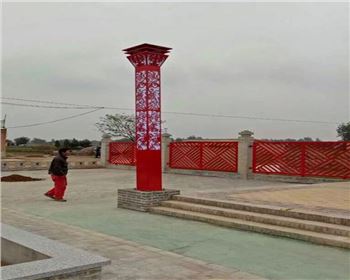 寧夏太陽能庭院景觀燈-寧夏省慶陽市西峰區路燈亮化工程