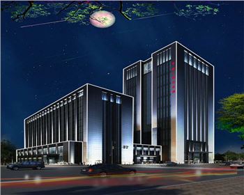 甘肅西安中鐵第一勘察設計院樓體亮化工程