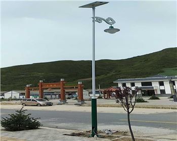 陜西省岷縣馬塢鎮(zhèn)黑鷹溝村新農(nóng)村太陽能路燈項目