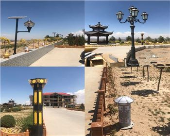 寧夏吳忠市同心縣景觀燈、庭院燈、草坪燈系列項目