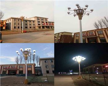 寧夏慶陽長慶橋中華燈