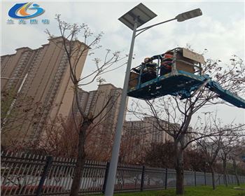 青海博思格西安工廠內路燈改造項目工程